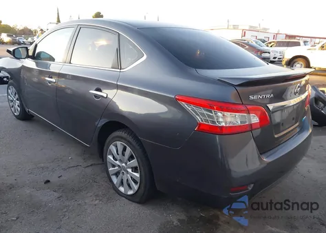 2014 Nissan Sentra Sv z USA, uszkodzony, nr VIN 3N1AB7AP5EL657358